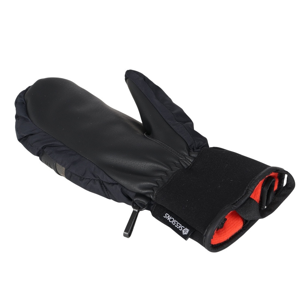 セッションズ（SESSIONS）（メンズ）ウインター ミトングローブ 25020303 BLK