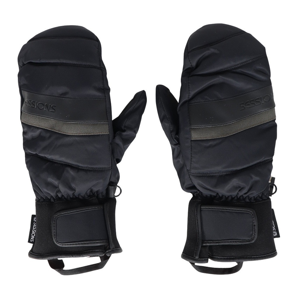 セッションズ（SESSIONS）（メンズ）ウインター ミトングローブ 25020303 BLK