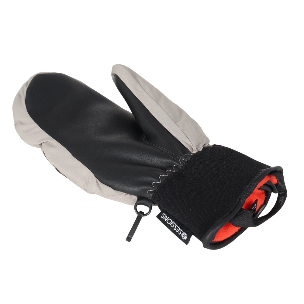 セッションズ（SESSIONS）（メンズ）ウインター ミトングローブ 25020303 GRY