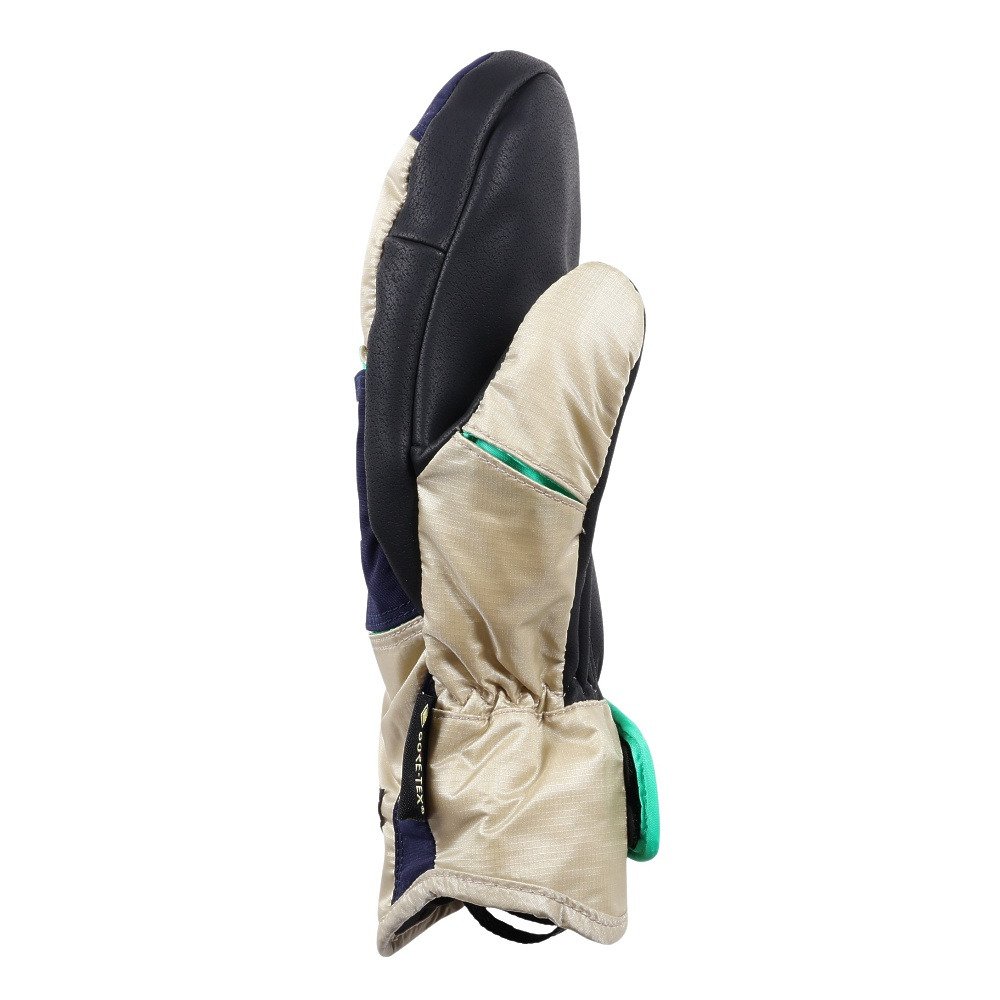 ASHRAM GORE-TEX ミトングローブ オリーブ/ネイビー 新品未使用 アシュラム（ASHRAM）（メンズ）ミトングローブ 27 DGMA navy