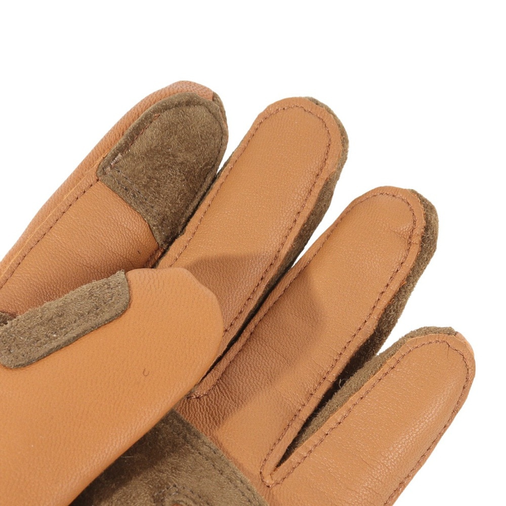 ミズノ（MIZUNO）（メンズ）LEATHER 5フィンガーグローブ Z2JYA50151