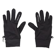 (メンズ)スキー スノーボード グローブ ライナーグローブ スマホ対応 RAMBLER LINER GLOVE BE237728 BLK