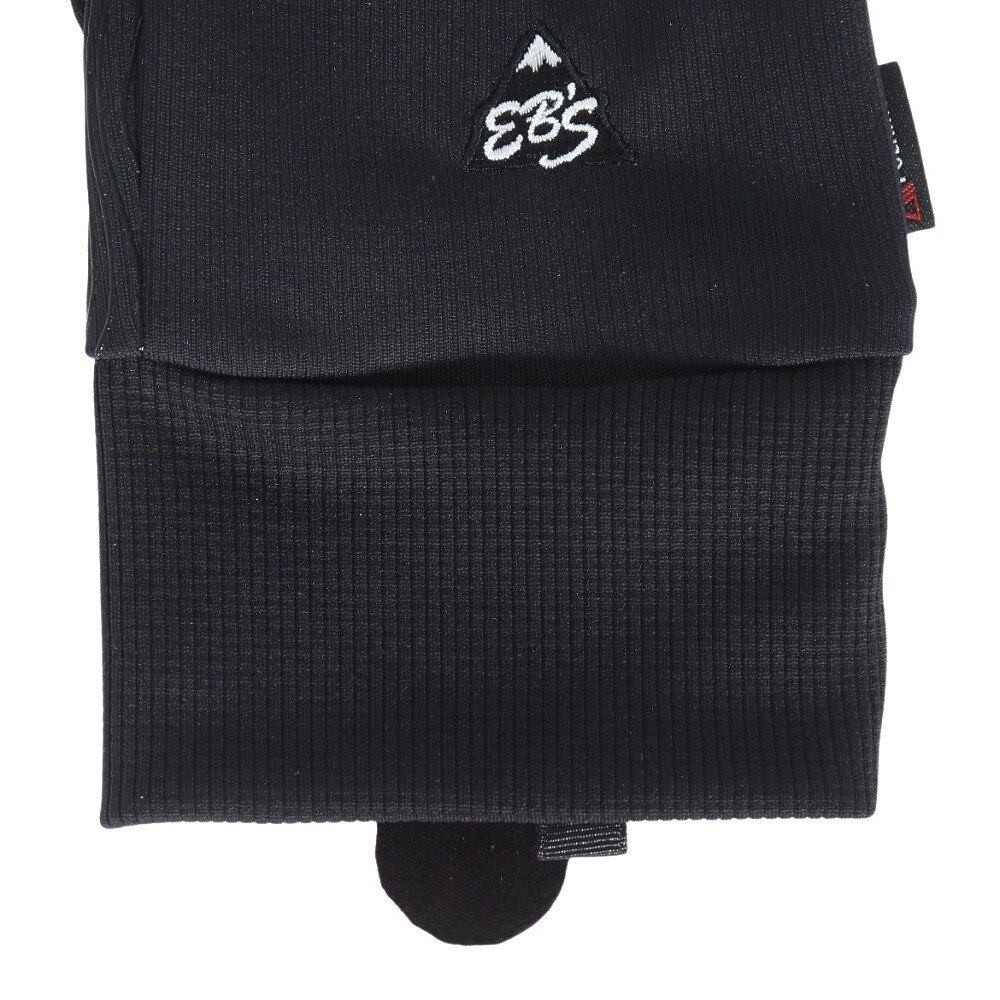 エビス（ebs）（メンズ）ウィンターグローブ ポーラテックグリッドインナー ライトウォーム 4400030-POLARTEC GRID LIGHT BK