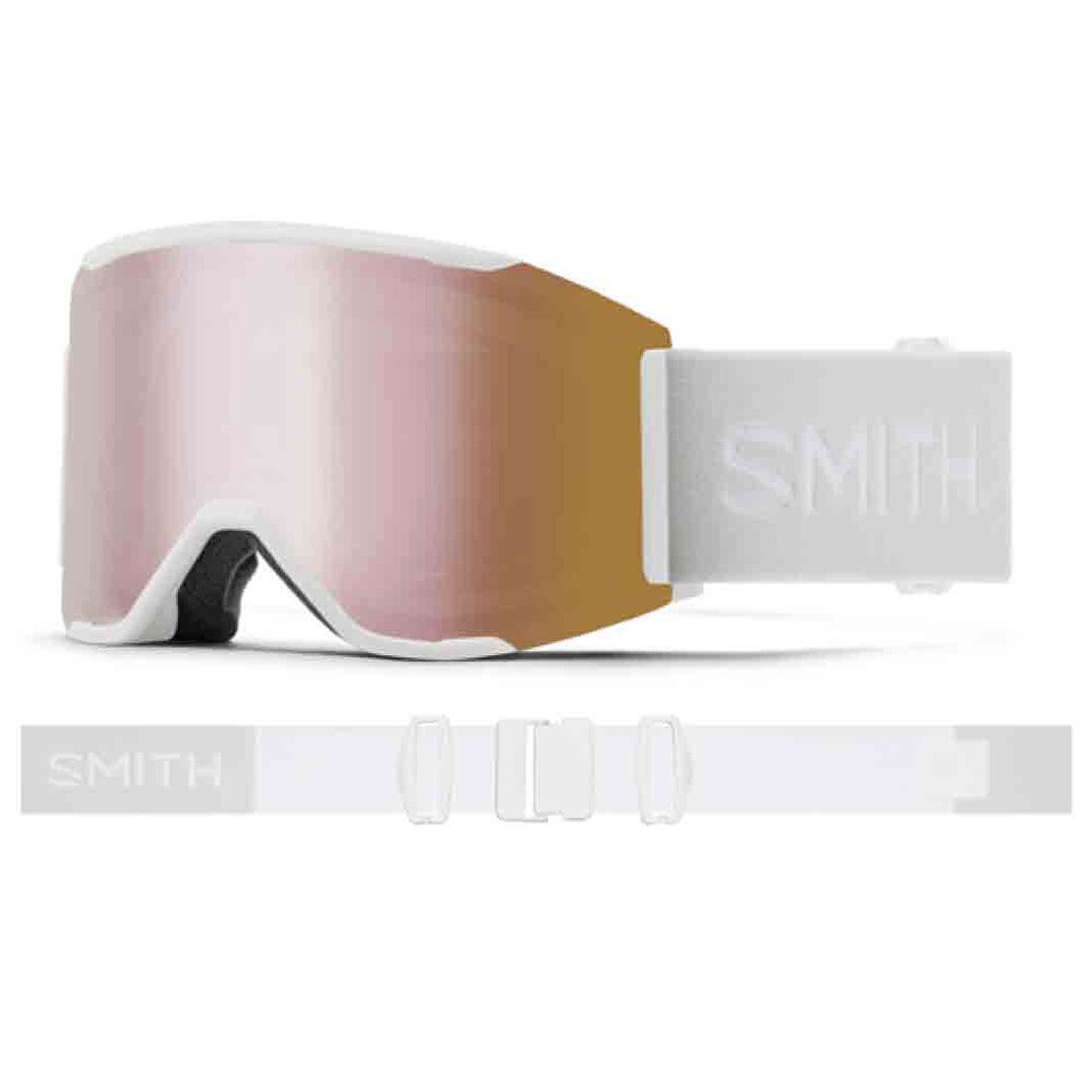 スキー スノーボード スノボ ゴーグル スノーゴーグル Squad Mag White Vapor スミス スポーツ用品はスーパースポーツゼビオ