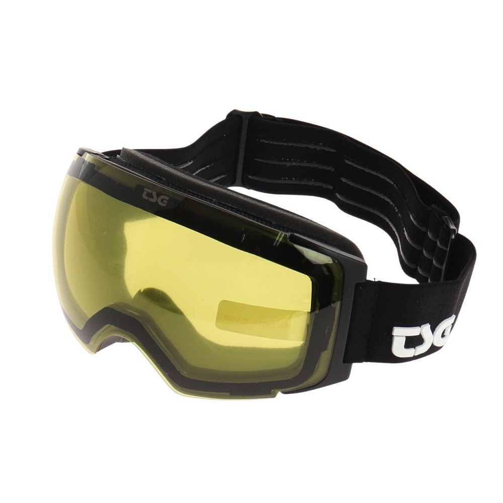 TSG（TSG）（メンズ）ゴーグル スキー スノーボード スノボ メンズ ブラック Goggle Two 22ZX230021200 マグネティックレンズ