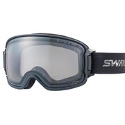 スワンズ（SWANS）（メンズ）ゴーグル スキー スノーボード スノボ 眼鏡対応 22-23 リッジライン ULTRA調光レンズ RIDGELINE-MDH-CU-LG ANTBK ブラック