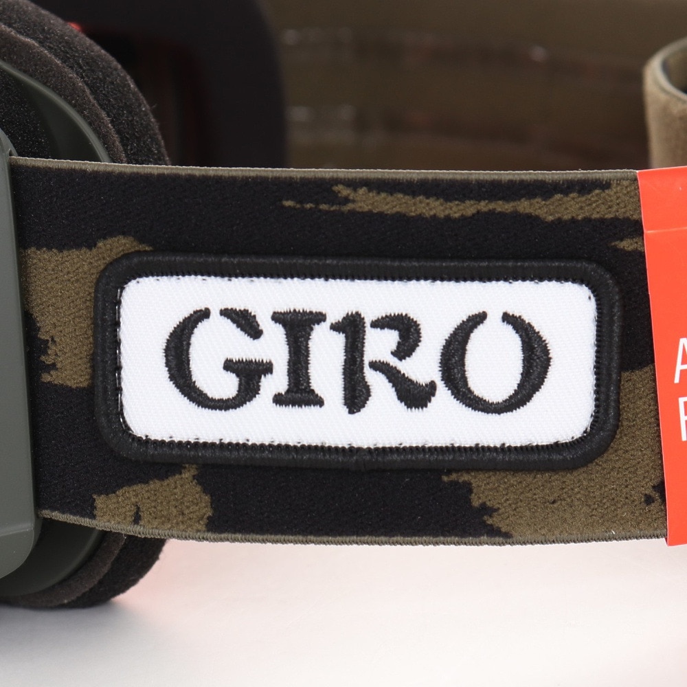 ジロ（giRo）（メンズ）ウインターゴーグル メガネ対応 REVOLT trail green