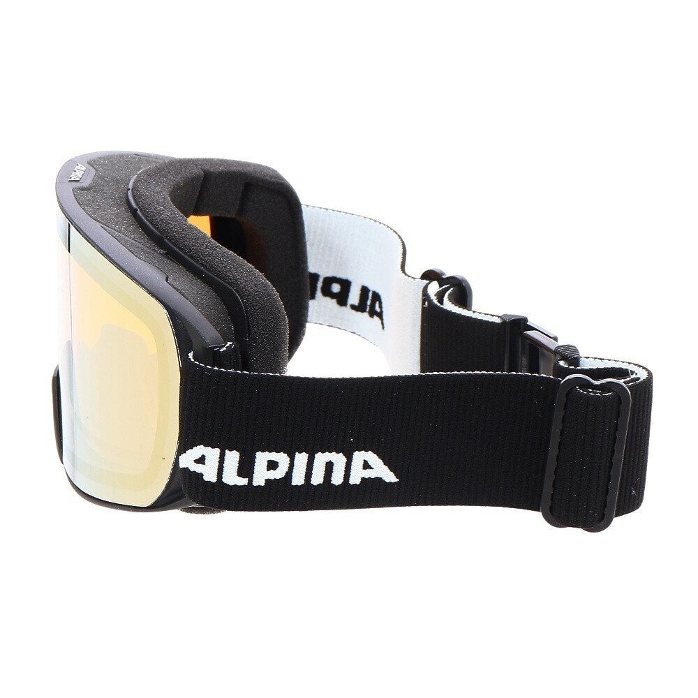 アルピナ（ALPINA）（メンズ）ゴーグル スキー スノーボード NAKISKA Q-LITE BK A7180831 眼鏡対応