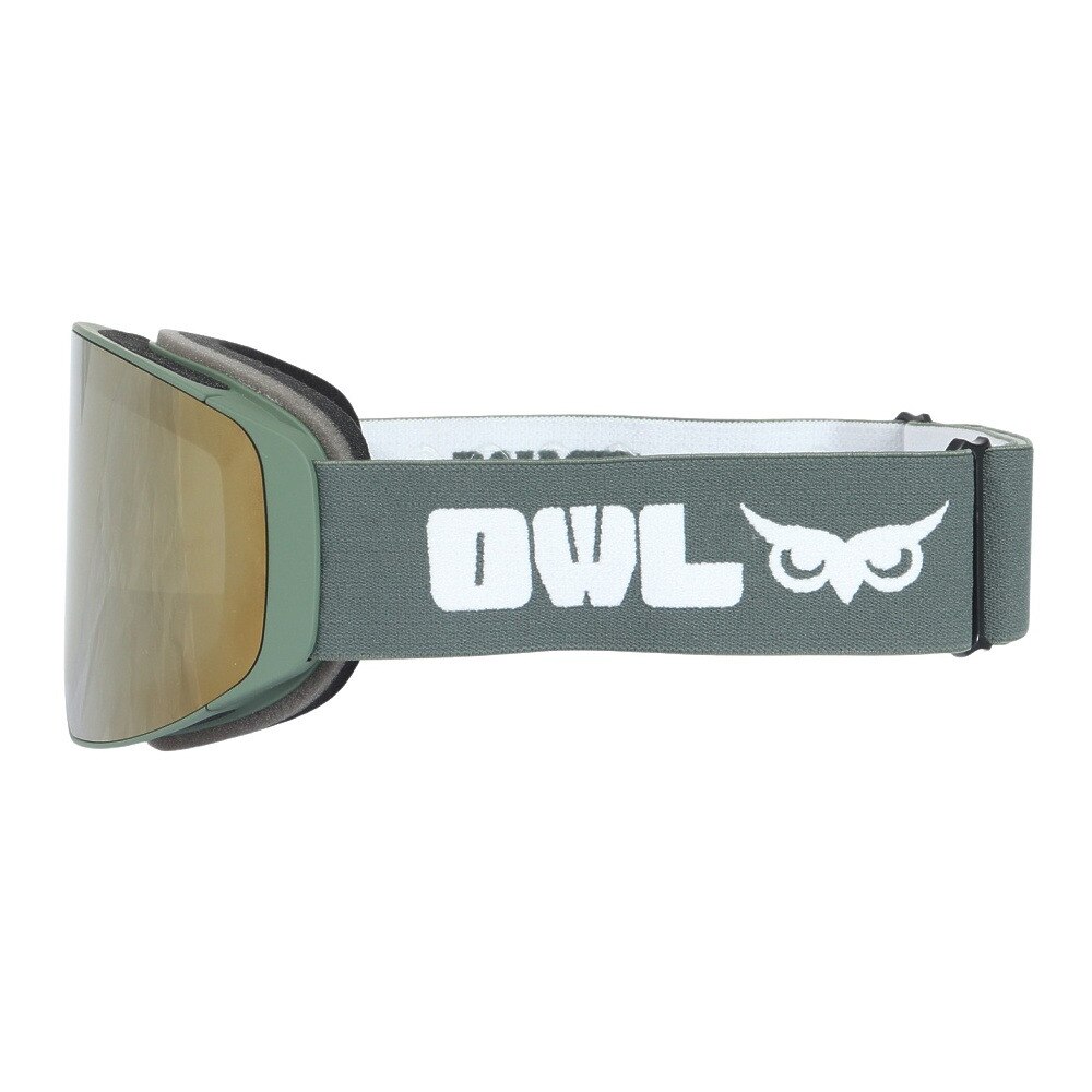 アウルオプティカル（OWL OPTICAL）（メンズ）ウインターゴーグル FOCUS KHK
