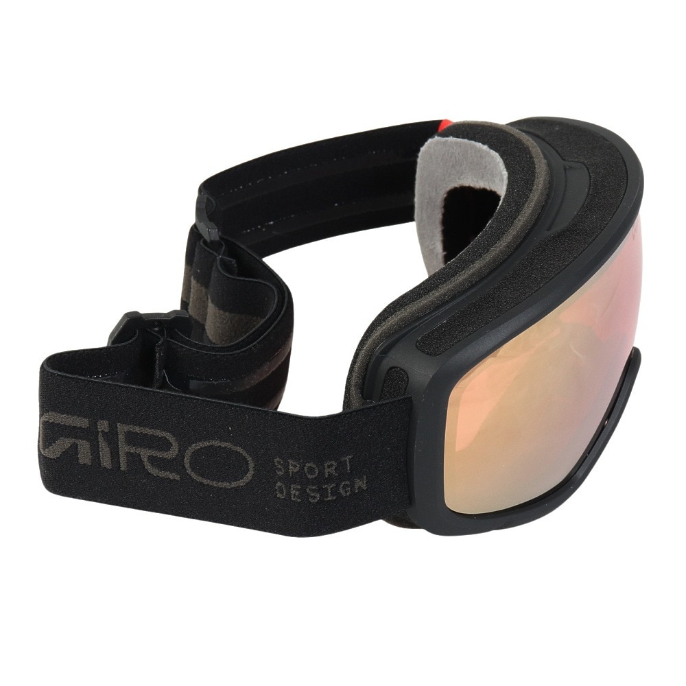 ジロ（giRo）（レディース）ウインターゴーグル MILLIE black rails