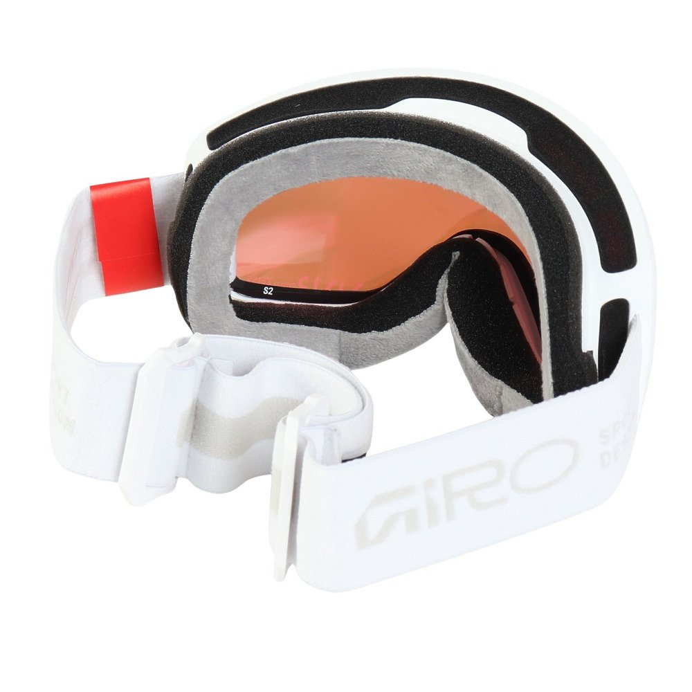 ジロ（giRo）（レディース）ウインターゴーグル MILLIE white rails