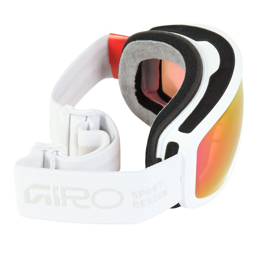 ジロ（giRo）（レディース）ウインターゴーグル MILLIE white rails