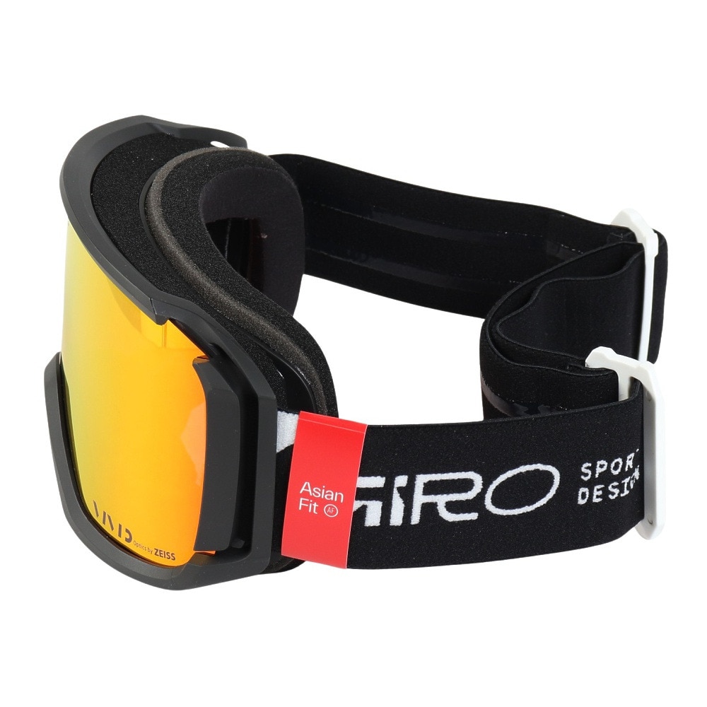 ジロ（giRo）（メンズ、レディース）ウインターゴーグル REVOLT black stacked