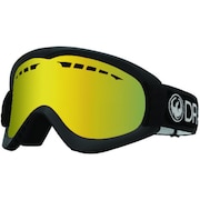(メンズ)スキー スノーボード ゴーグル 23-24 DX ディーエックス CHARCOAL J.GOLD IONIZED