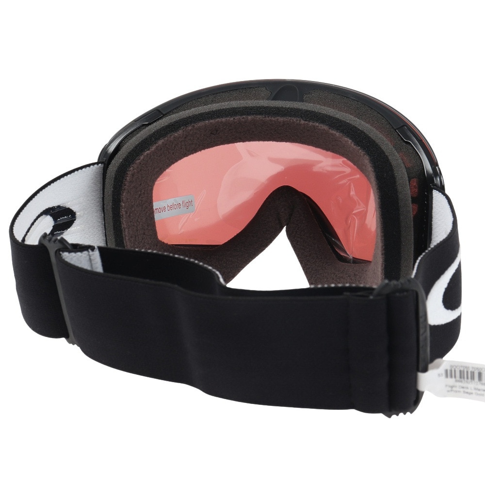 オークリー（OAKLEY）（メンズ）ゴーグル スキー スノーボード スノボ 22-23 Flight Deck L Snow Goggles フライトデック スノーゴーグル 7050C000 ブラック