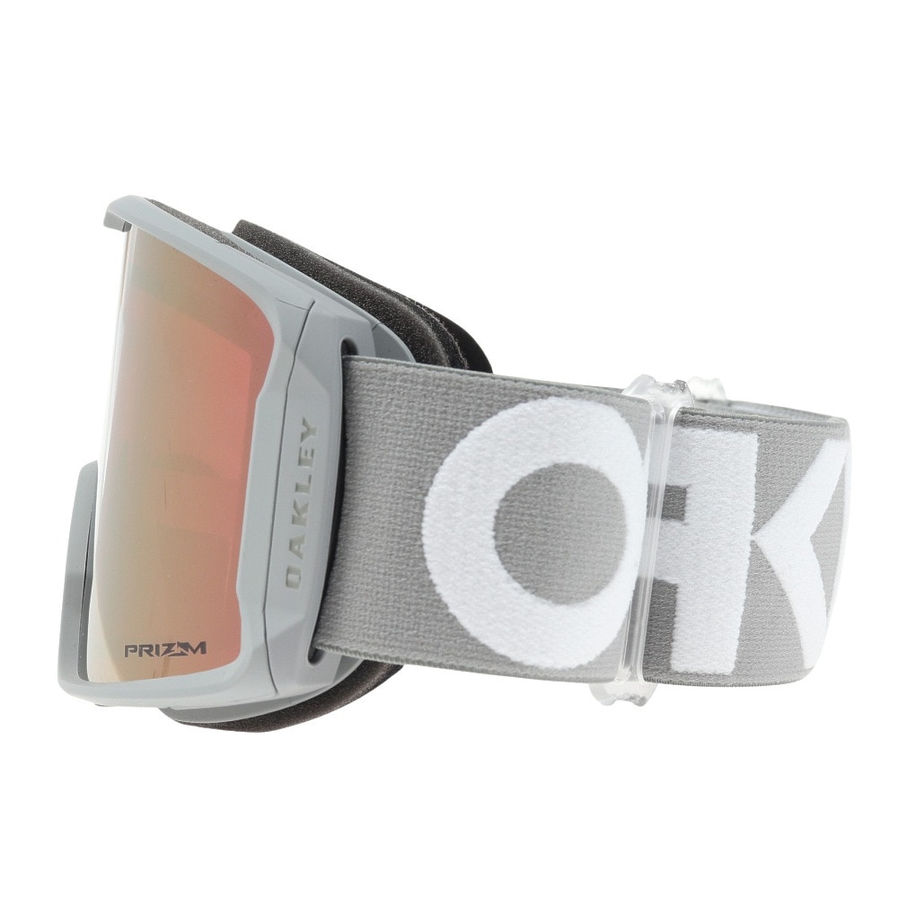 オークリー（OAKLEY）（メンズ）ゴーグル スキー スノーボード 眼鏡対応 22-23 Line Miner L Snow Goggles ラインマイナー スノーゴーグル 7070C801 グレー