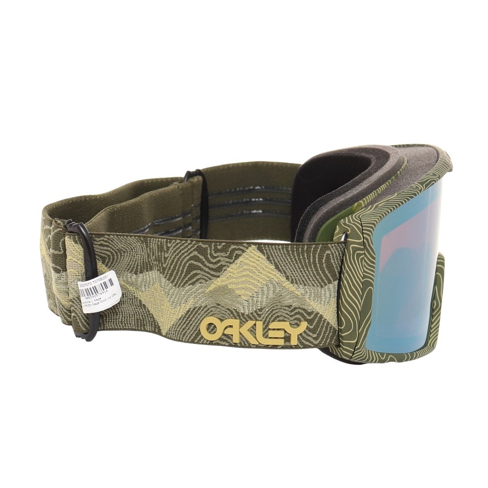 オークリー（OAKLEY）（メンズ、レディース）ゴーグル スキー スノーボード 眼鏡対応 22-23 Line Miner L Snow  Goggles ラインマイナー 7070E201 カーキ