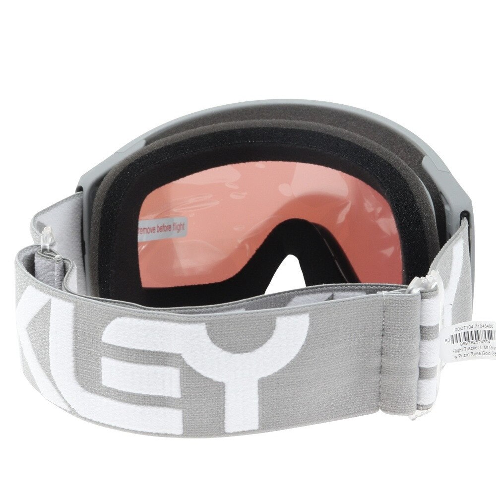 オークリー（OAKLEY）（メンズ）ゴーグル スキー スノーボード スノボ 眼鏡対応 22-23 Flight Tracker L フライトトラッカー 71046400 グレー