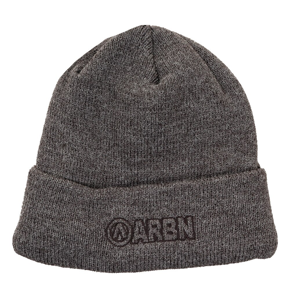  スキー スノーボード ニット帽 メンズ ロゴ ビーニー ニットキャップ ABB9132 GRY