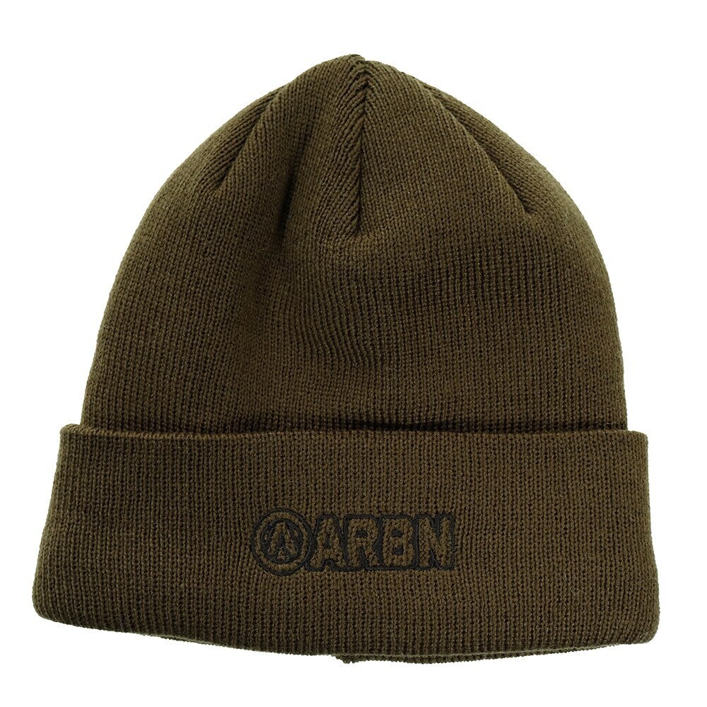  スキー スノーボード ニット帽 メンズ ロゴ ビーニー ニットキャップ ABB9132 KHK