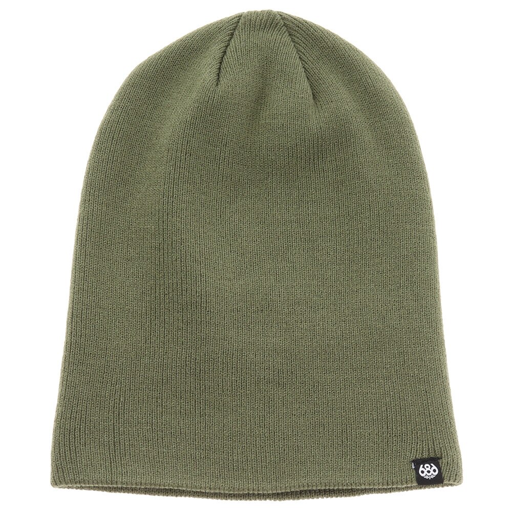  スキー スノーボード ニット帽 メンズ Standard Roll ビーニー ニットキャップ KCRBNE04 Surplus Green
