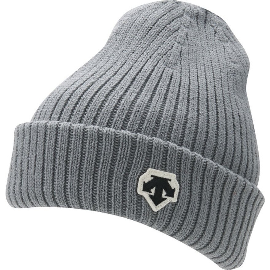 スキー スノーボード ニット帽 メンズ スキー ニットキャップ Dwaqjc53 Gry デサント エルブレス