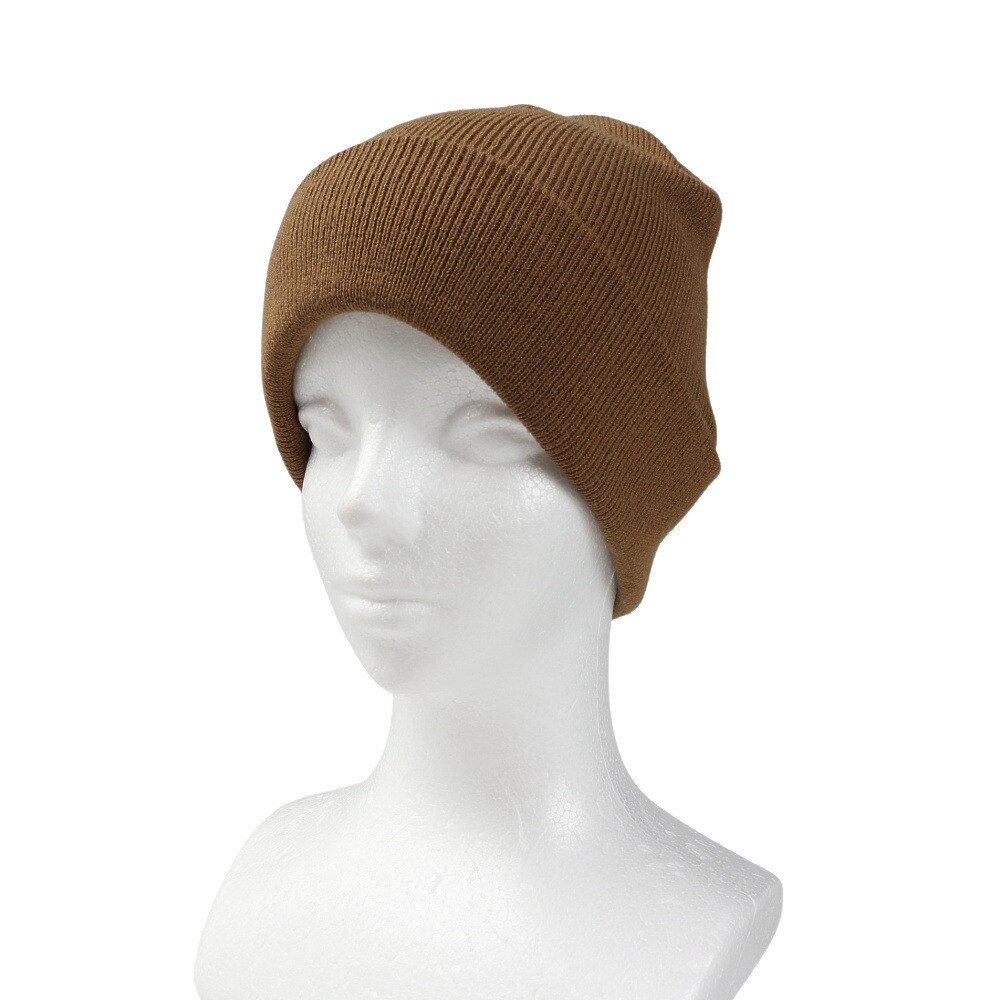 ベスプ（VESP）（メンズ）PEANUTS コラボレーション ハイゲージビーニー SNMB1020 TAN ベージュ スヌーピー ニット帽 スキー スノボ