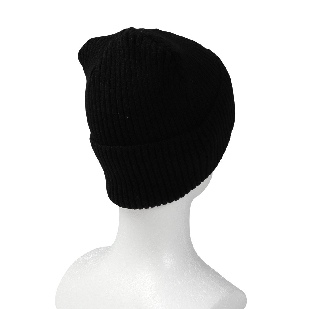 ベスプ（VESP）（メンズ）LIGHT RIB KNIT BEANIE リブニットビーニー VPMB1015 BK ブラック ニット帽 スノーボード