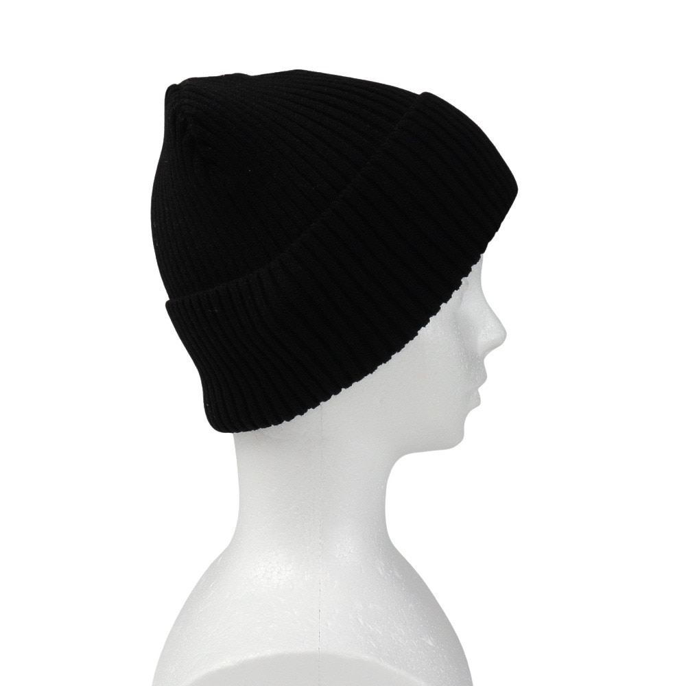 ベスプ（VESP）（メンズ）LIGHT RIB KNIT BEANIE リブニットビーニー VPMB1015 BK ブラック ニット帽 スノーボード