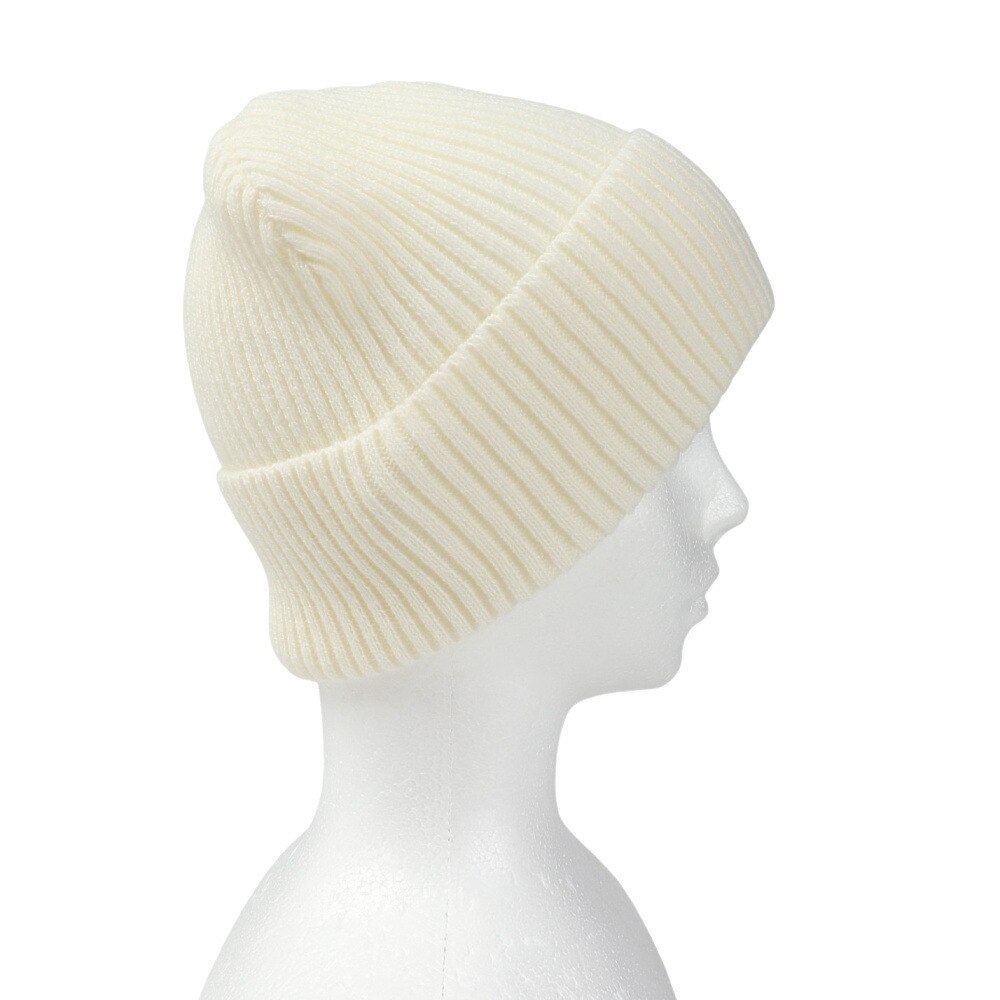 ベスプ（VESP）（メンズ）LIGHT RIB KNIT BEANIE リブニットビーニー VPMB1015 IV アイボリー ニット帽 スノーボード