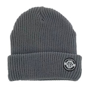 (メンズ)RIB KNIT BEANIE リブニットビーニー VPMB1016 GR グレー ニット帽 スノーボード