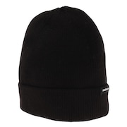 エアボーン（ARBN）（メンズ）帽子 ニット帽 ビーニー NATURE B ニットキャップ ブラック AB33WC1386 BLK