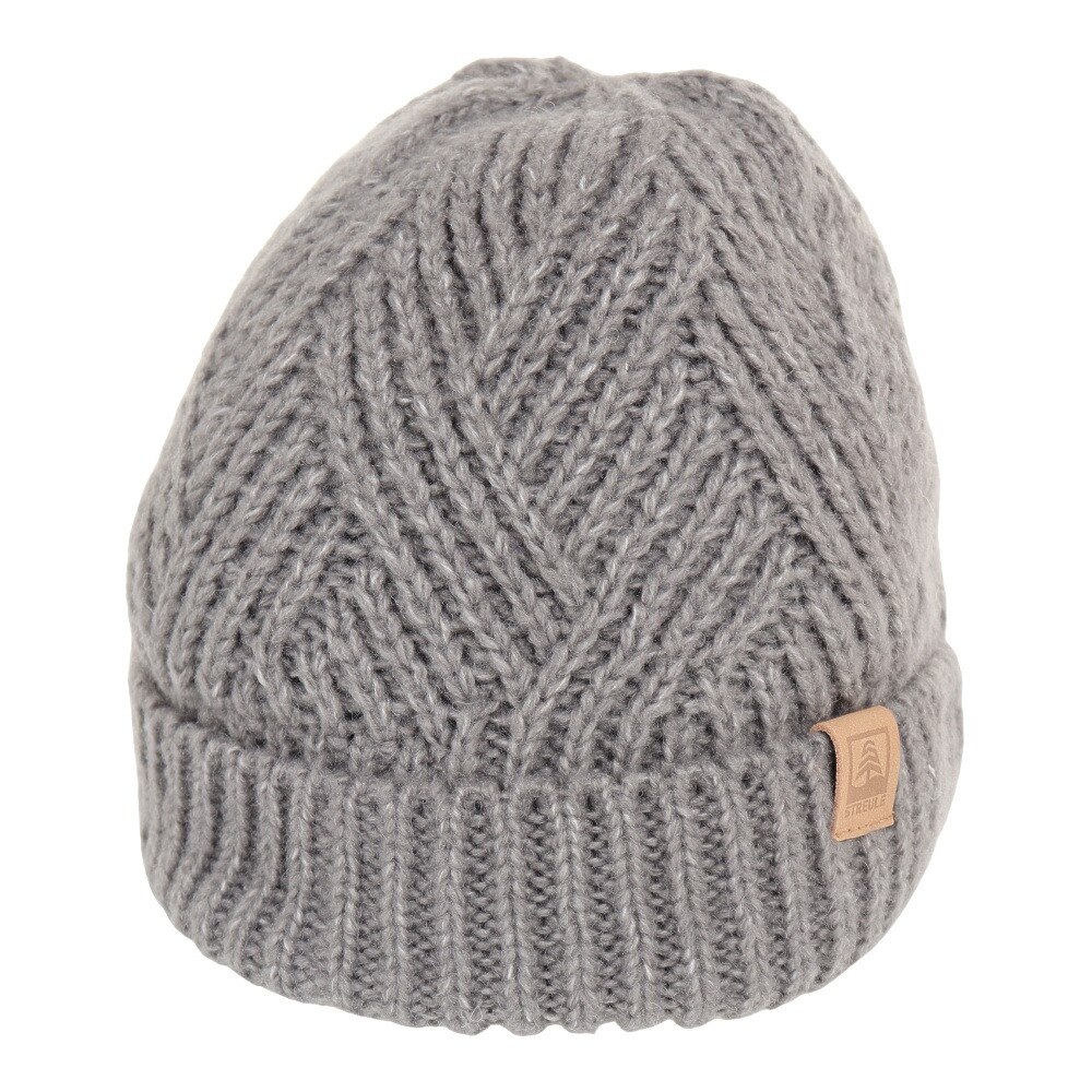 シュトロイレ（STREULE）（メンズ、レディース）帽子 ニットキャップ ST22FB0037 GRY