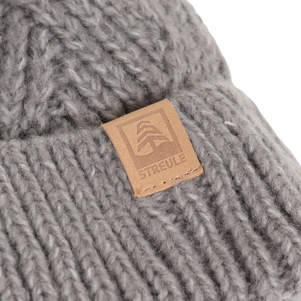 シュトロイレ（STREULE）（メンズ、レディース）帽子 ニットキャップ ST22FB0037 GRY