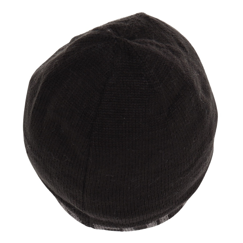 シュトロイレ（STREULE）（メンズ、レディース）帽子 ロゴ ニットキャップ ST22FB0038 BLK