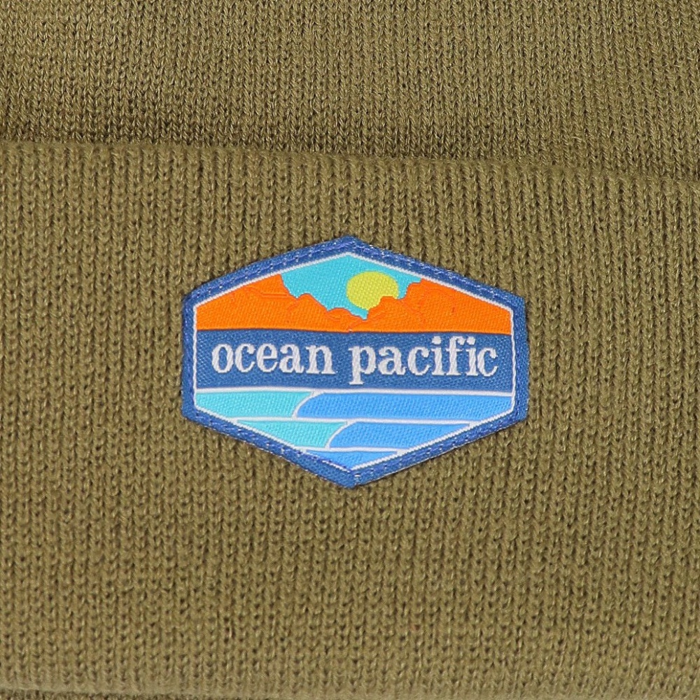 オーシャンパシフィック（Ocean Pacific）（メンズ）ニット帽 キャップ ビーニー スキー スノーボード カーキ 532900KHA