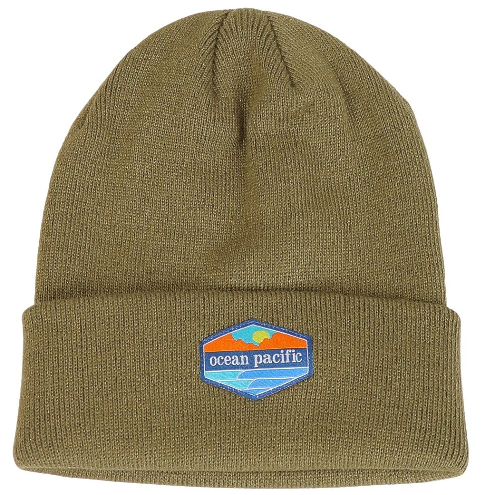 オーシャンパシフィック（Ocean Pacific）（メンズ）ニット帽 キャップ ビーニー スキー スノーボード カーキ 532900KHA
