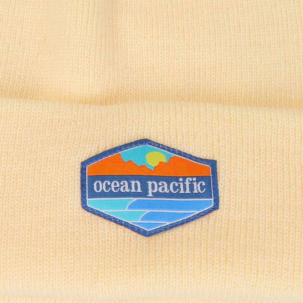 オーシャンパシフィック（Ocean Pacific）（メンズ）ニット帽 キャップ ビーニー スキー スノーボード ホワイト 532900OWT
