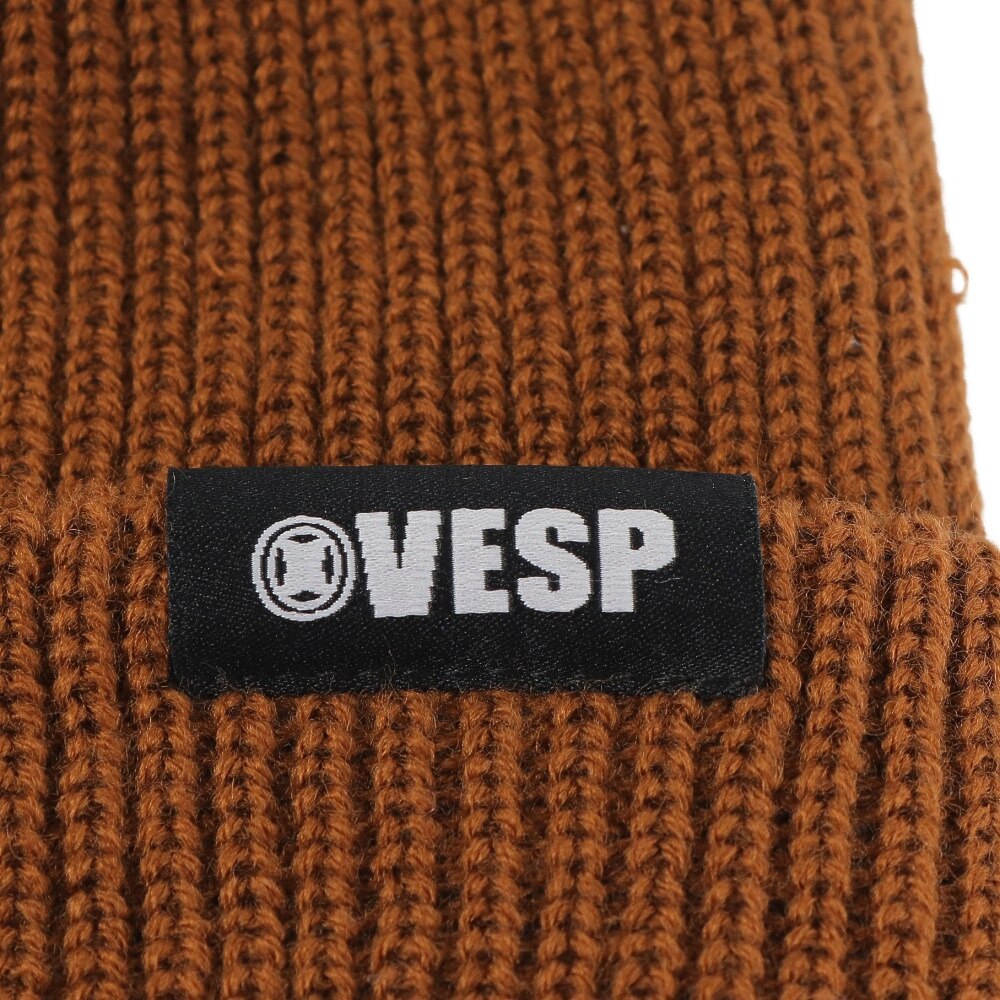 ベスプ（VESP）（メンズ、レディース）PEANUTS Collaboration リブビーニー スヌーピー SNMB1026BR