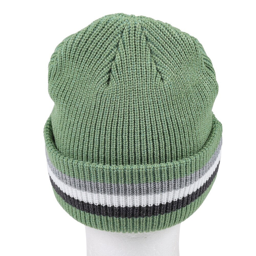 AUTUMN（メンズ、レディース）帽子 ニット帽 ビーニー CUFF AT23 MOSS