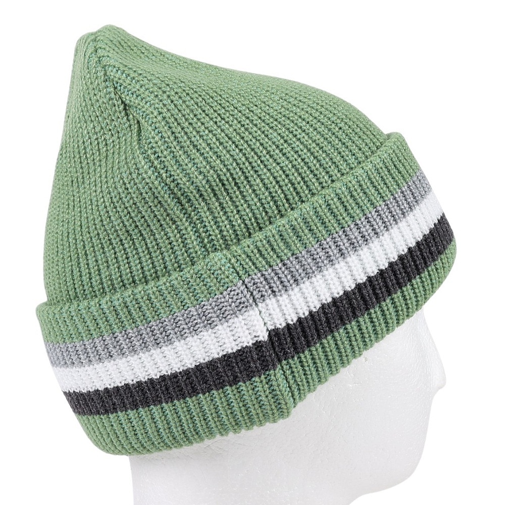AUTUMN（メンズ、レディース）帽子 ニット帽 ビーニー CUFF AT23 MOSS