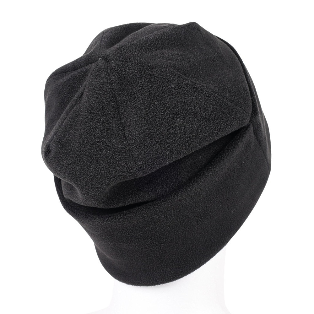 AUTUMN（メンズ、レディース）帽子 ニットキャップ AT23 FLEECE CUFF BLACK