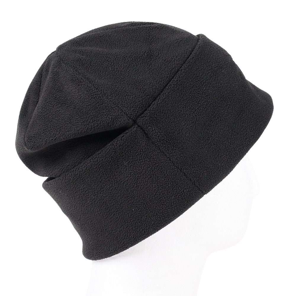 AUTUMN（メンズ、レディース）帽子 ニットキャップ AT23 FLEECE CUFF BLACK