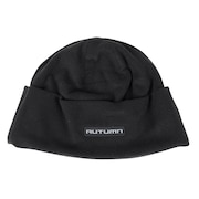 AUTUMN（メンズ、レディース）帽子 ニットキャップ AT23 FLEECE CUFF BLACK