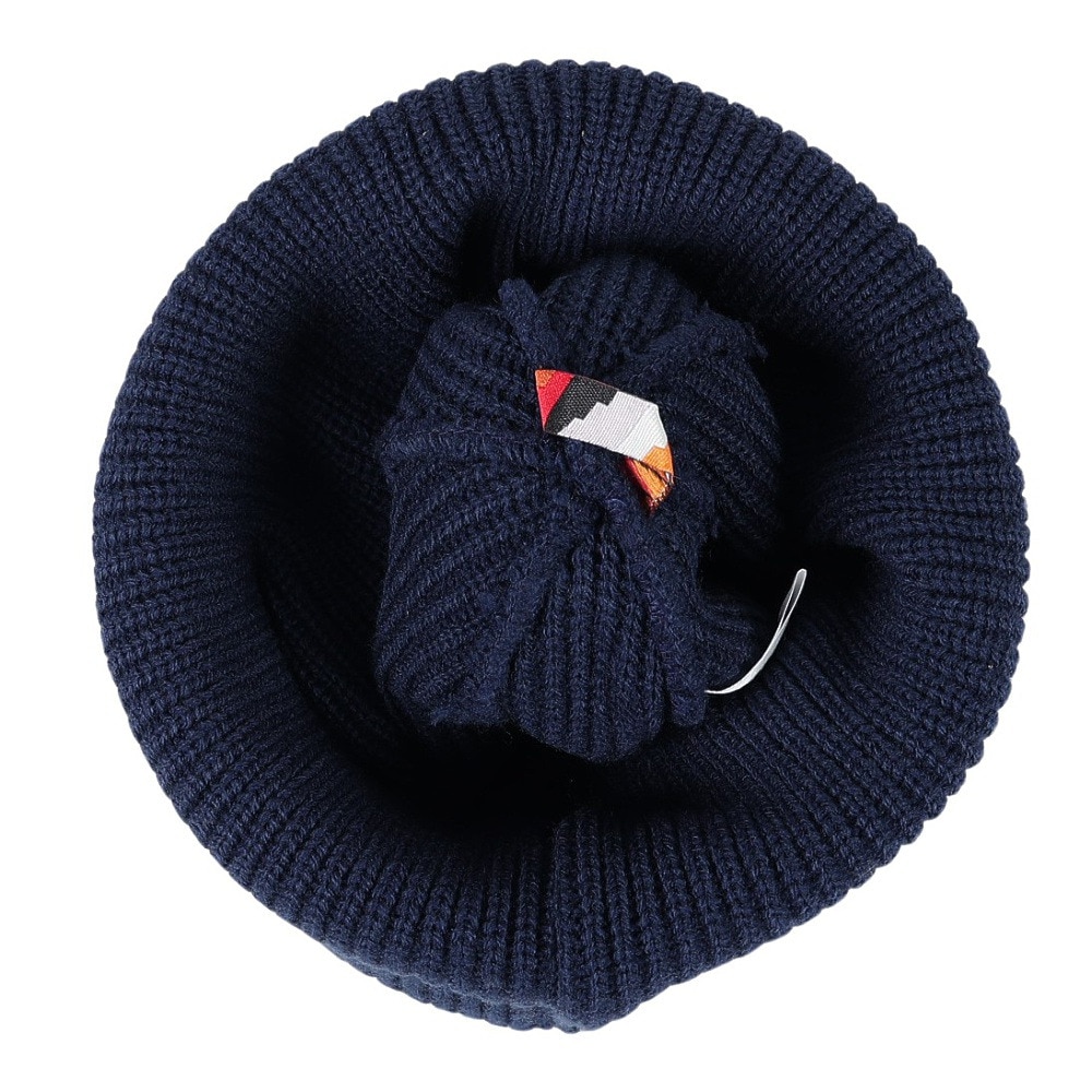 AUTUMN（メンズ、レディース）ニット帽 ニットキャップ AT23 MINI STRIPE NAVY