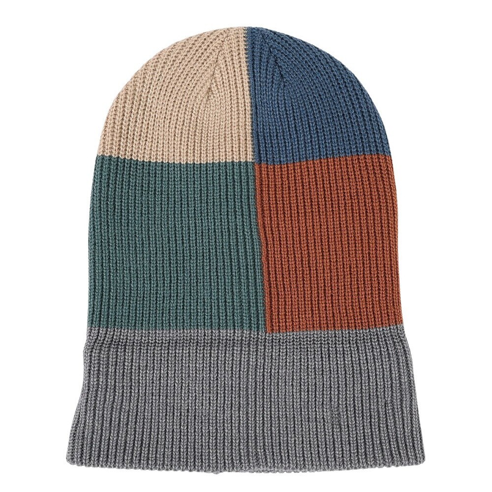 AUTUMN（メンズ、レディース）帽子 ニット帽 AT23 PATCHWORK GREY