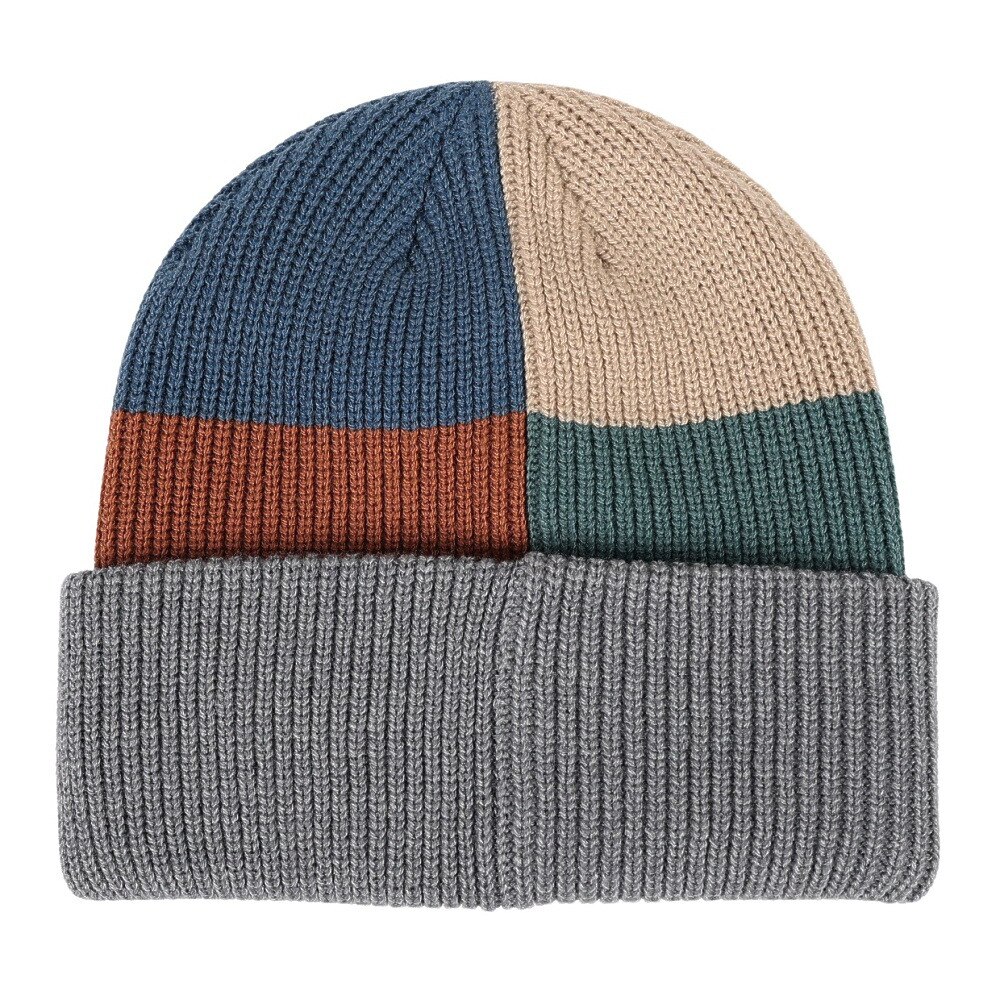 AUTUMN（メンズ、レディース）帽子 ニット帽 AT23 PATCHWORK GREY