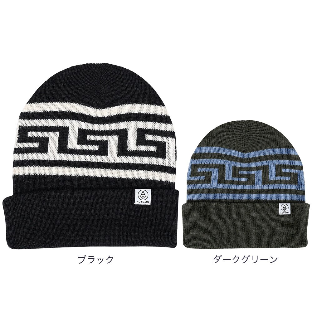 AUTUMN（メンズ）帽子 ニット帽 AT23 SURPLUS R ARMY