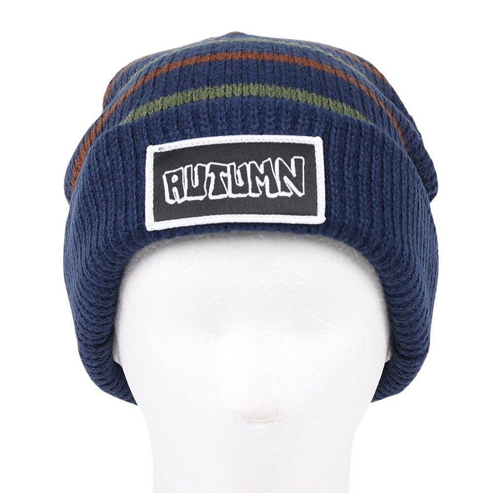 AUTUMN（メンズ、レディース）帽子 ニット帽 AT23 VINTAGE NAVY
