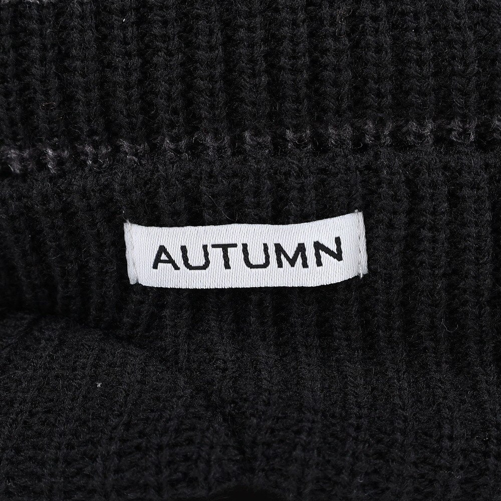 AUTUMN（メンズ）帽子 ニットキャップ バイザー AT23 VISOR BLACK